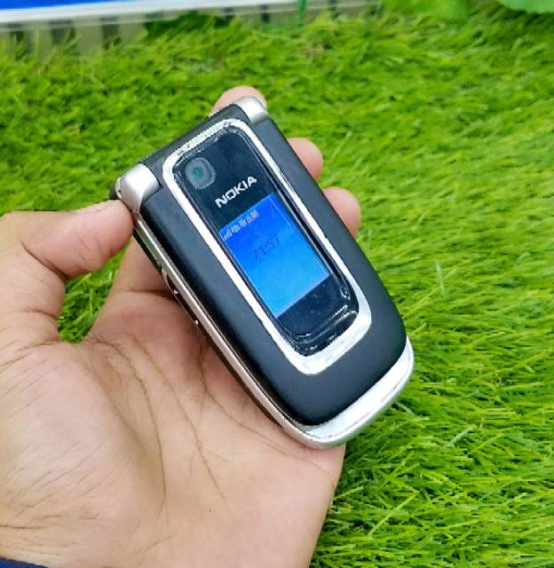 Hp jadul Nokia 6131 fold original hp langka normal hp unik flip otomatis keren no 6600 fold
