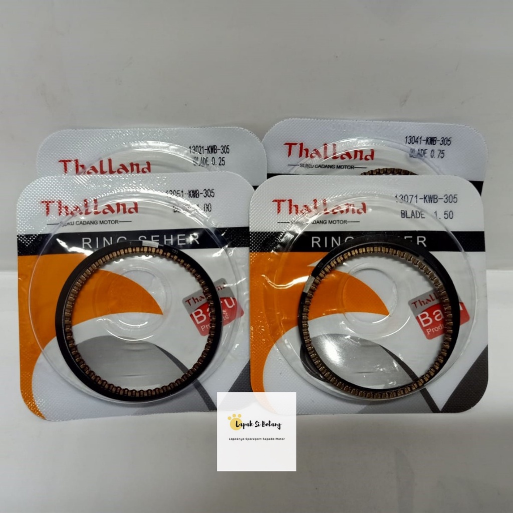 PISTON RING SEHER BLADE REVO ABSOLUTE ABS OS STD 25 50 75 100 150 THALLAND/RTHC