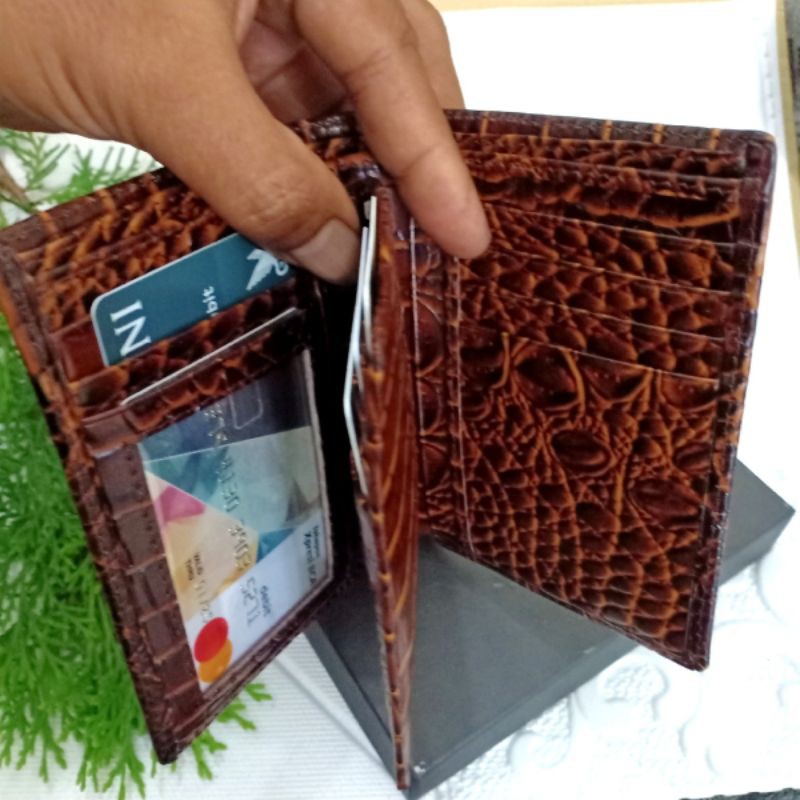 DOMPET KULIT SAPI  ORIGINAL MOTIF