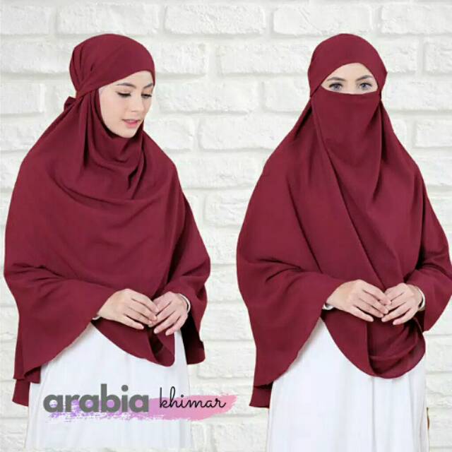 Hijab instan Khimar Arabian