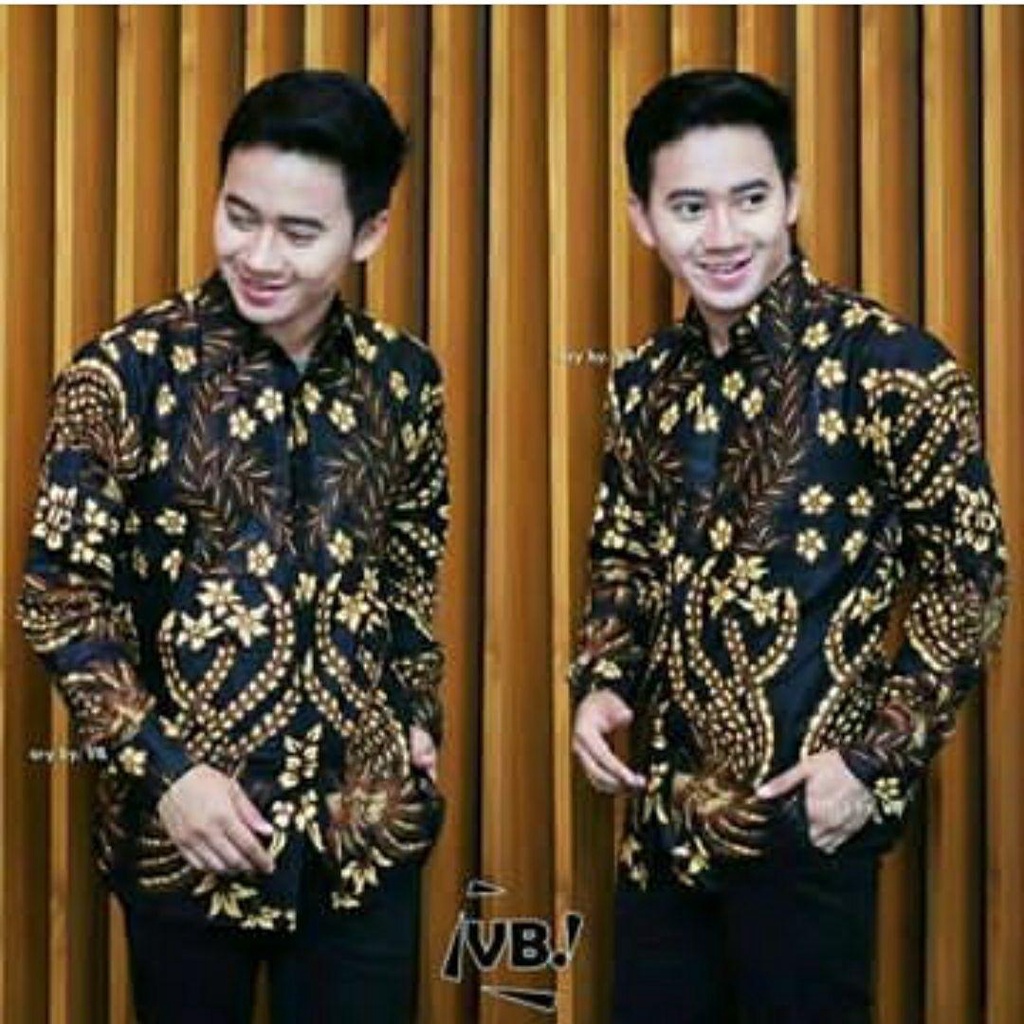 NEW ARRIVAL DISTRO BATIK PRIA BORDIR SOGAN HRB026 BATIKAF NOTOARTO BATIK IPNU-IPPNU