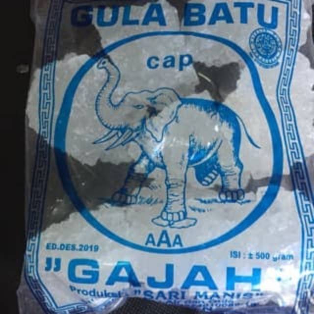 

Gula Batu Gajah 500gr