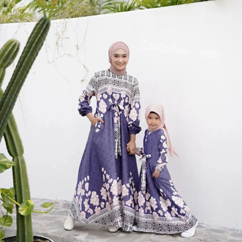 Kain Mxmara Motif Bunga Etnic harga setengah meter