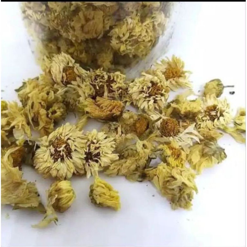 

Dried Chrysanthemum Tea 100gr Crysanthemum Teh Bunga Krisan Ci Hua