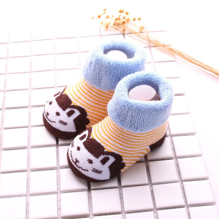 HappyOliver CHOKY ANIMAL Kaos Kaki Anak Bayi Laki Laki Perempuan Newborn - 2 Tahun Import