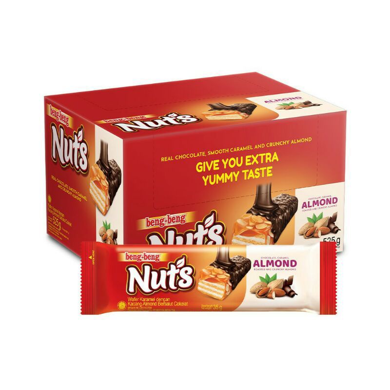 

Beng Beng Nuts Almond 35gr. @perbox isi 15pc.