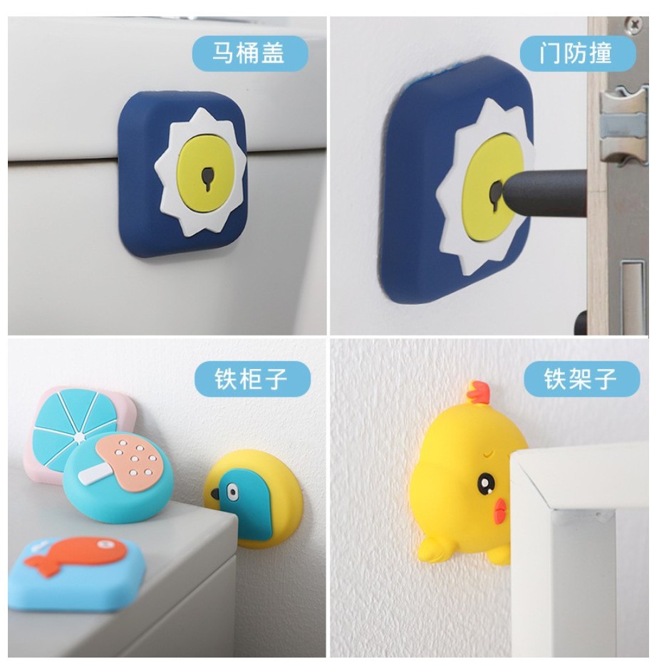 PA Ganjalan Pintu anak Pengaman Pintu Lemari serbaguna Penahan Safety Lock Door Stopper Impos SS024