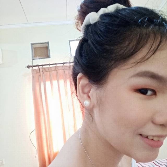 Lylia Pearl Stud Earring Anting Tusuk Mutiara Model Korea