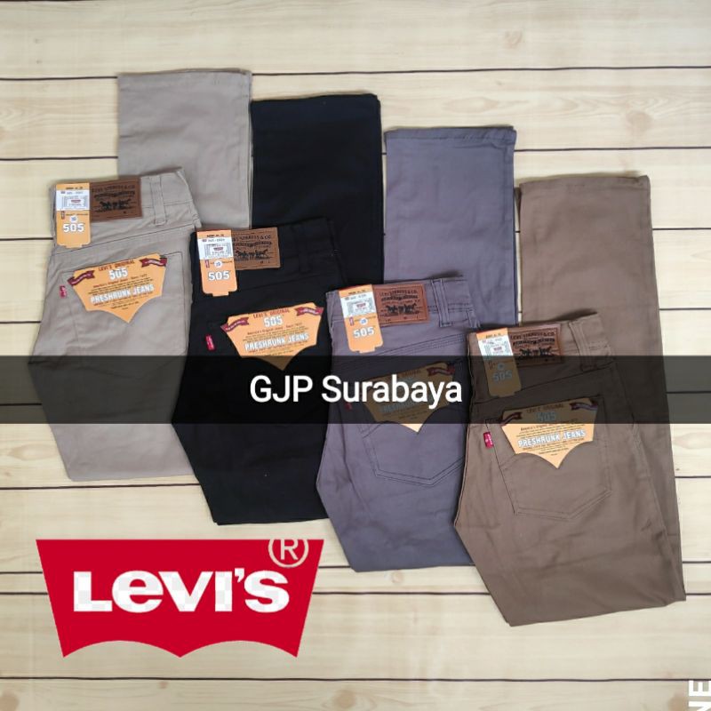 celana kerja kantor hitam formal pria bahan melar size 27 - 38