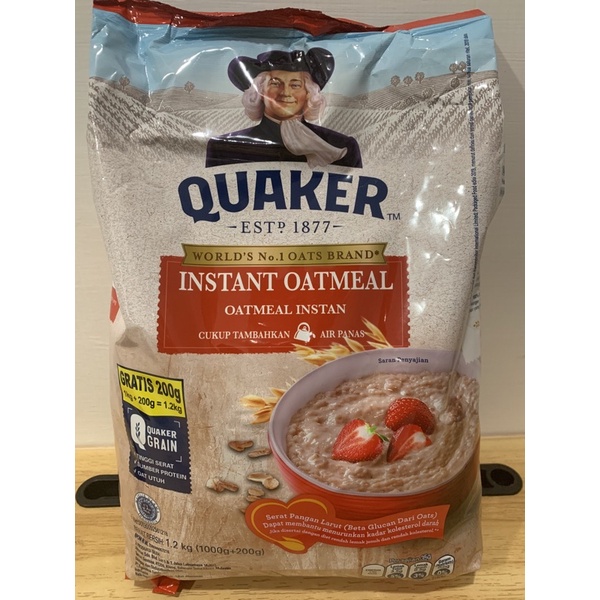 

Quaker Oatmeal 1200 gr