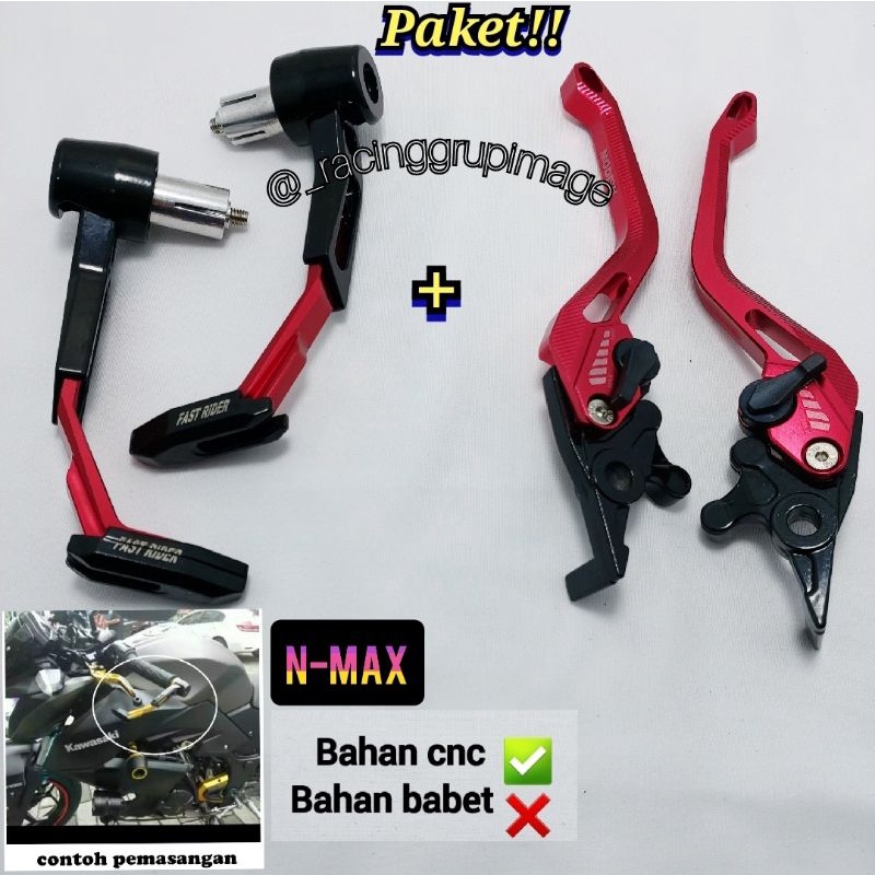 handle rem Nmax cnc  model setelan dan proguard cnc
