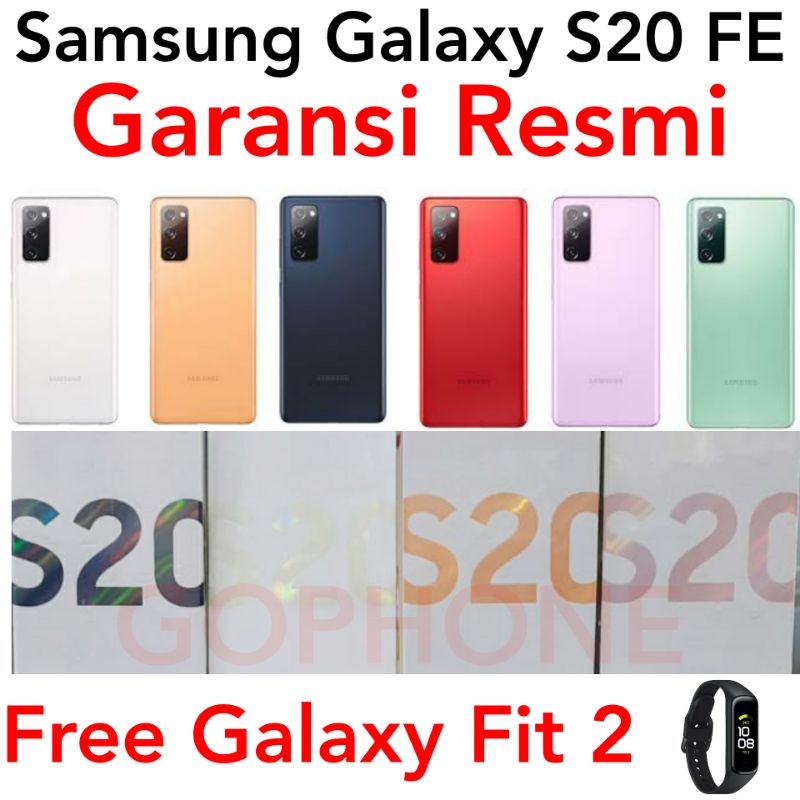 Samsung Galaxy S20 FE 256GB Snapdragon 128B Garansi Resmi SEIN Free Galaxy Fit 2 S20fe