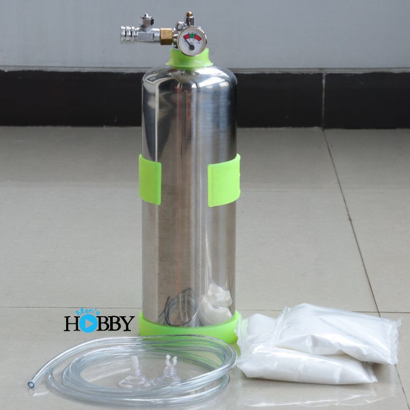 TABUNG CO2 CISOD 1 KG STAINLESS STEEL aquascape citrun dan soda