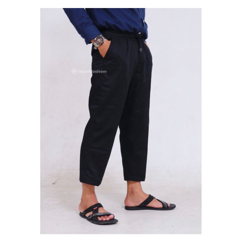 Celana Pendek Pria Celana Cargo Pendek 3/4 - STD Santai Cowok Dewasa Bahan Katun Boss Kargo Polos Pi