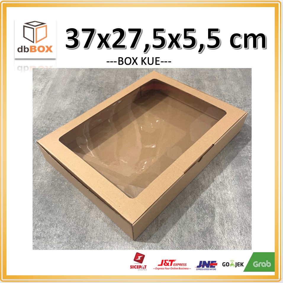 

BOX MIKA 37x27,5x5,5 kardus die cut, untuk kue hampers gift box MIKA MIKA