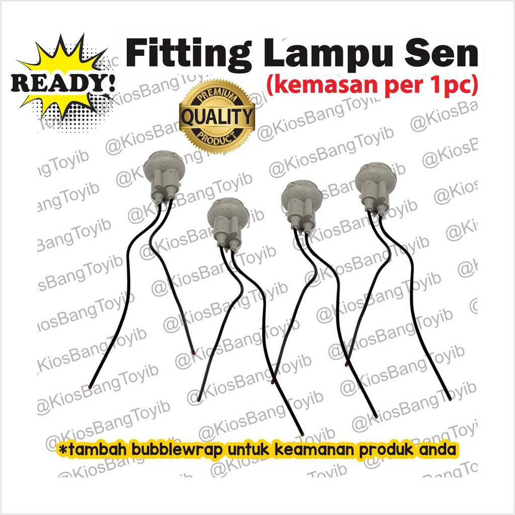 Fitting Soket Bohlam Lampu Sen Sein Tancap