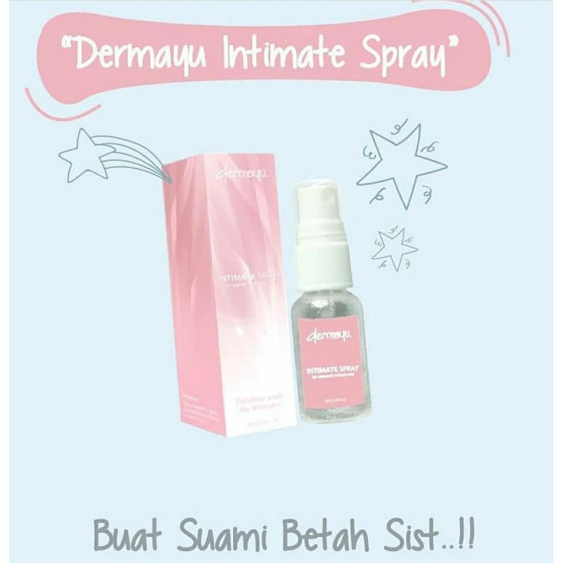 [ORI] DERMAYU INTIMATE SPRAY 20ML PERAPAT &amp; PENGENCANG MISS V BPOM BAHAN NATURAL &amp; AMAN DIGUNAKAN