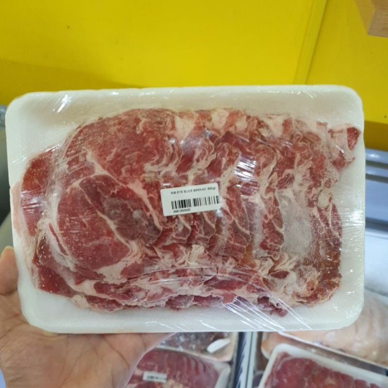 

Rib Eye Slice 500gr