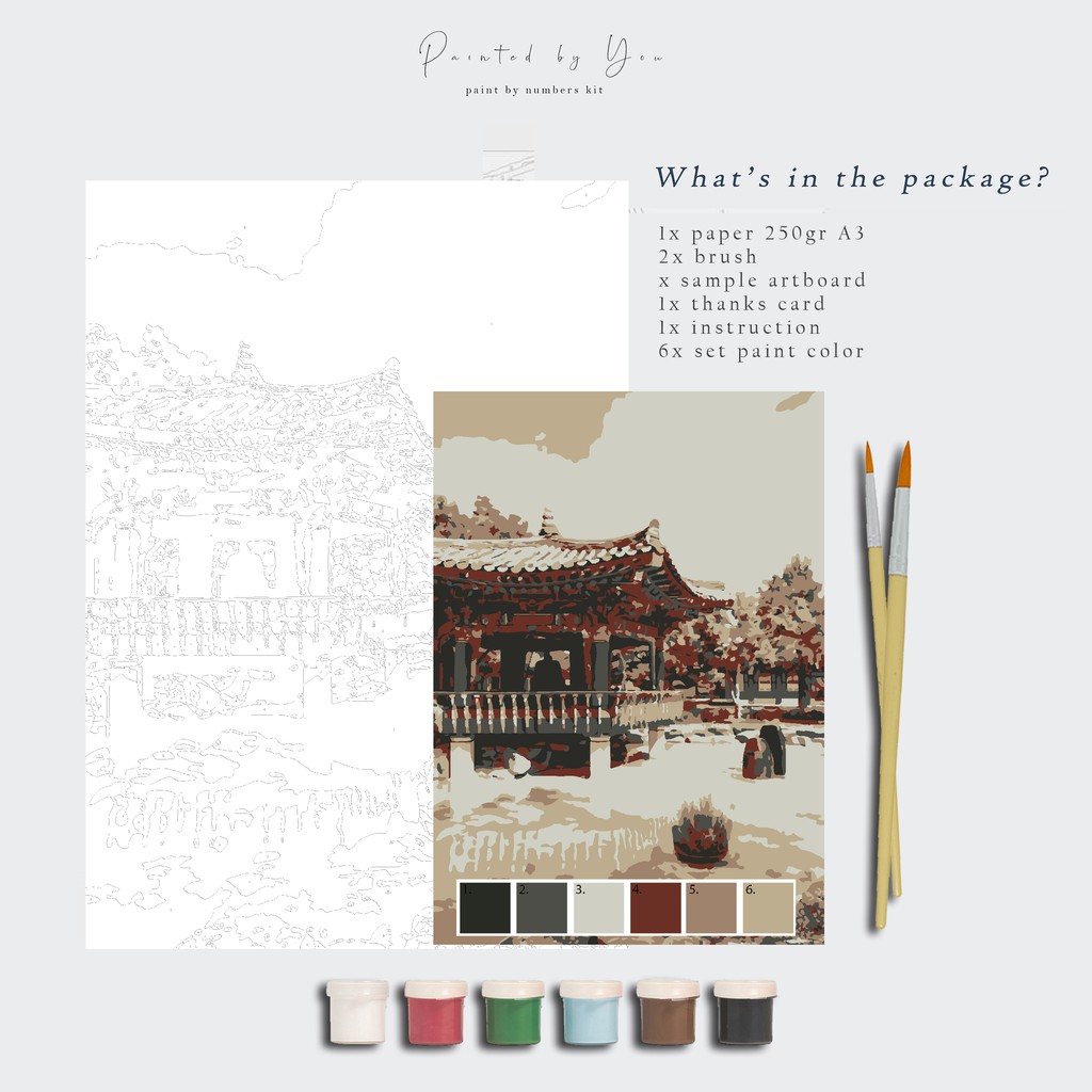 

Paint By Number Kit A3, TR-TRAVEL-02