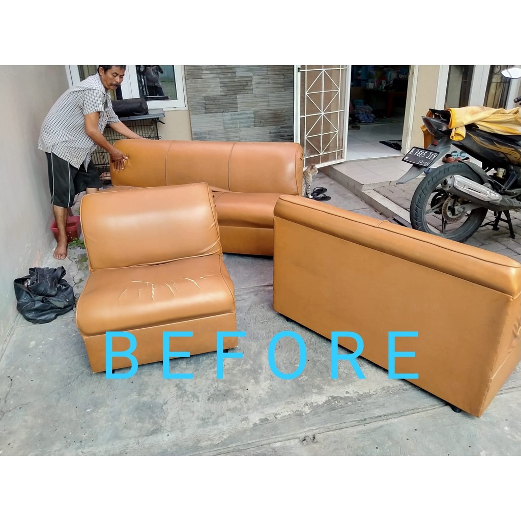 SERVICE SOFA PANGGILAN / SERVICE JOK SOFA / GANTI KULIT SOFA / GANTI KAIN SOFA