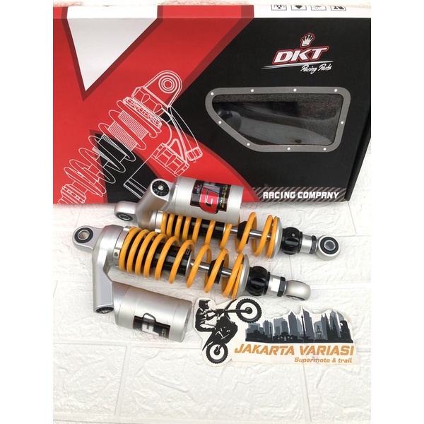 Shock Shockbreaker DKT GP Series Tabung Click Rybon 280mm 320mm 340mm Jupiter Z Z1 Vega ZR R  Force1 F1ZR FIZR Rx king supra blade revo tigel gl pro dll-kuning