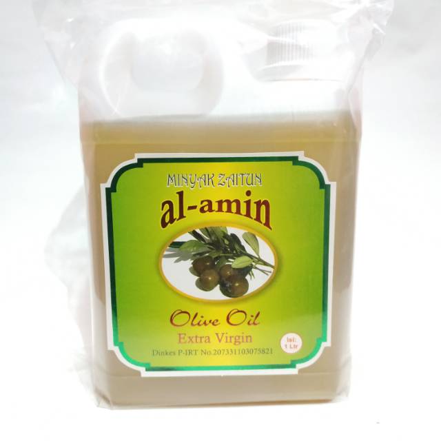 

Minyak Zaitun Al Amin 1 Liter / 1000 ml | Extra Virgin Zaitun Oil Al-Amin 1 L