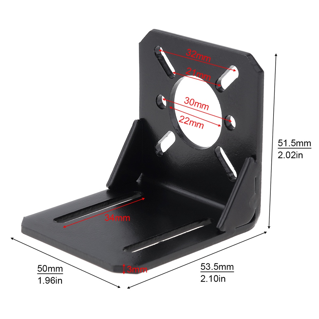 Bracket Dudukan Multifungsi Universal Mounting Base Untuk Motor Dc750 /755 /775 /775 /795 /850 /895