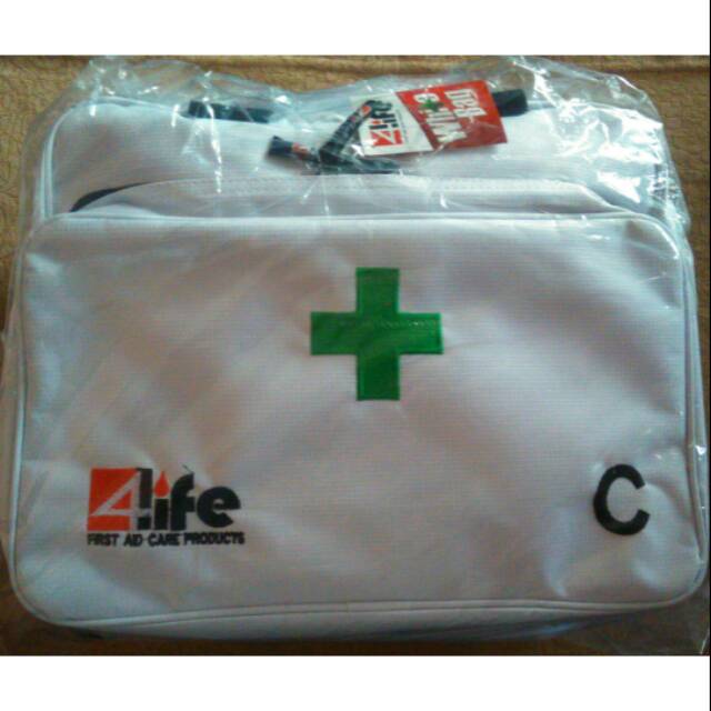 4Life First Aid Kit White Bag Tipe C