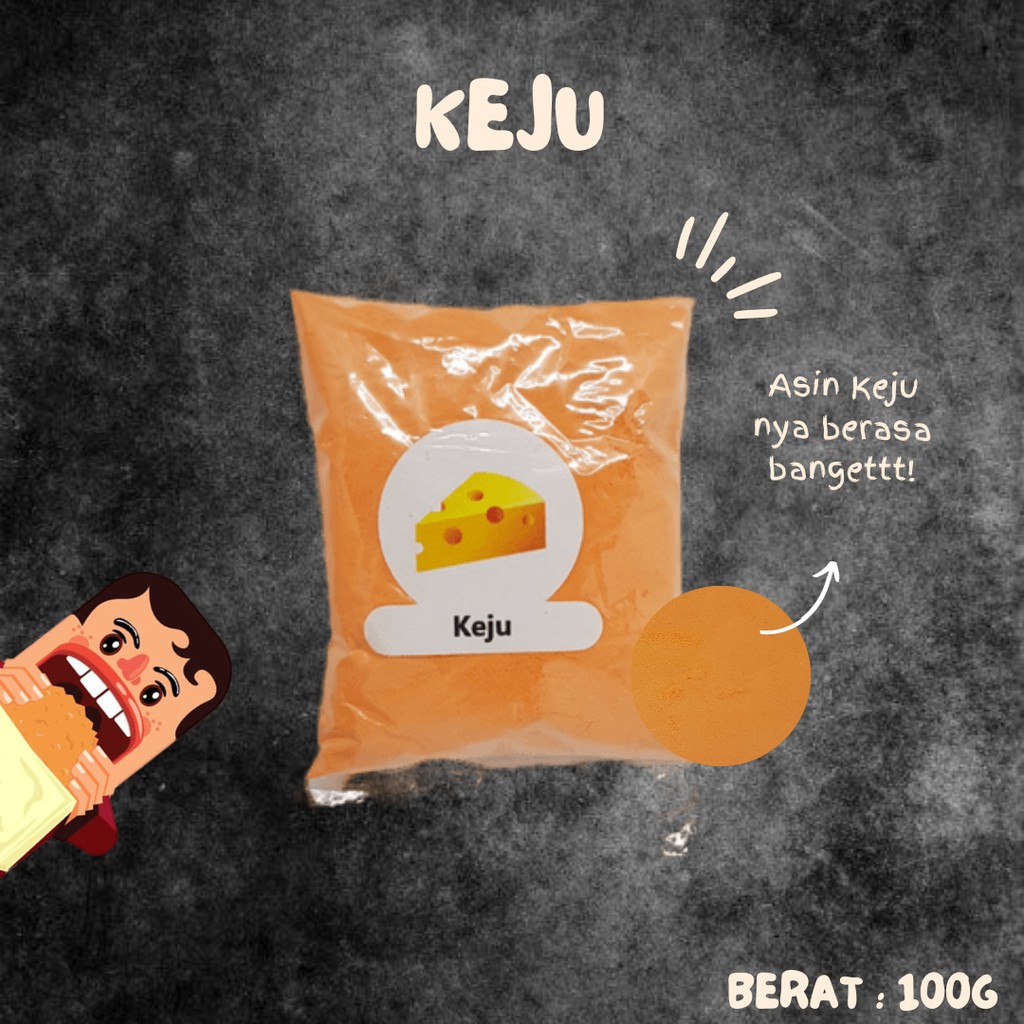 

BUMBU TABUR RASA KEJU / CHEESE 100G