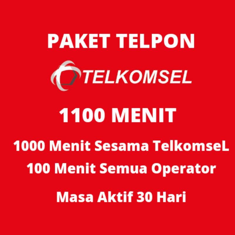 Paket Nelpon Telkomsel, pulsa telepon,kuota telepon, 30 HARI ( Telpon Bulanan  )