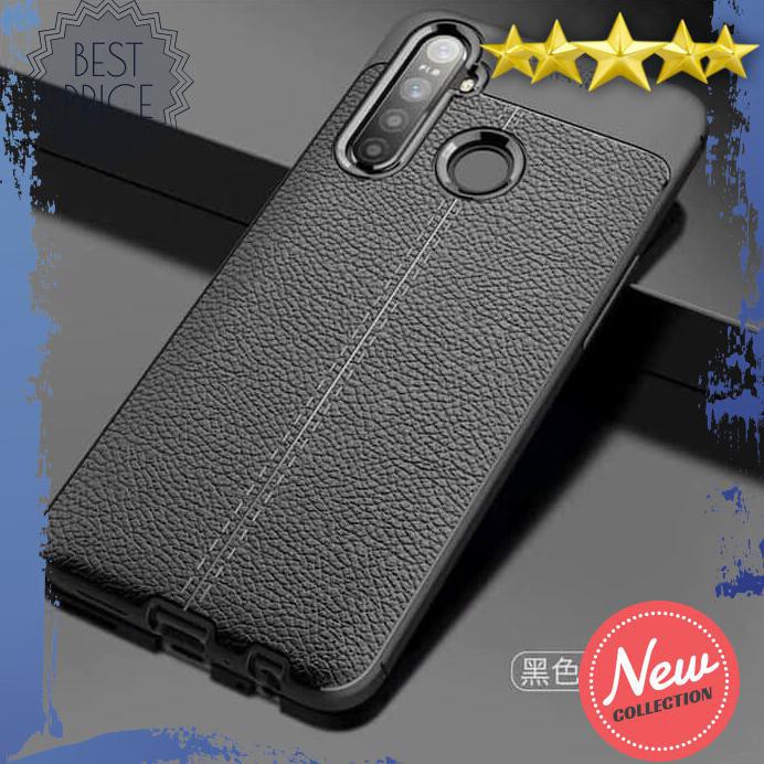 CASING HP INFINIX HOT 8 SOFT CASE AUTOFOCUS LEATHER KULIT