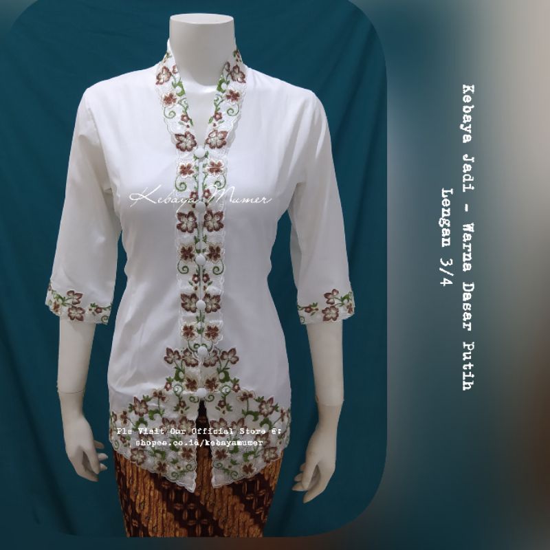 Kebaya Encim. Kebaya Jadi. Kebaya Modern. Kebaya Bordir. Kebaya Putih. Kebaya Asoka. Kebaya Coklat