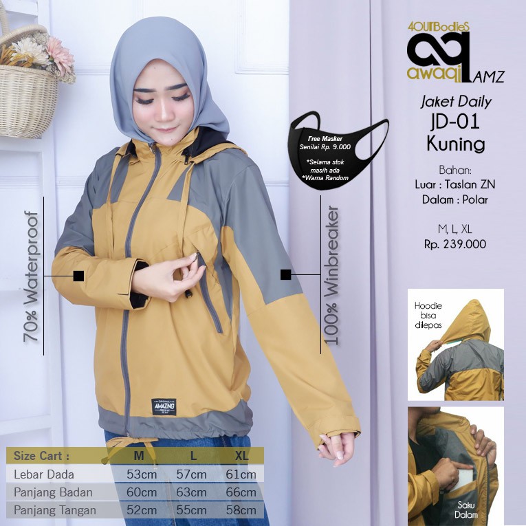 Awaqi JAKET AMZ JD01