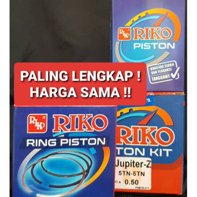 PISTON KIT MOTOR YAMAHA JUPITER-Z (OS. STD-2.00) RIKO