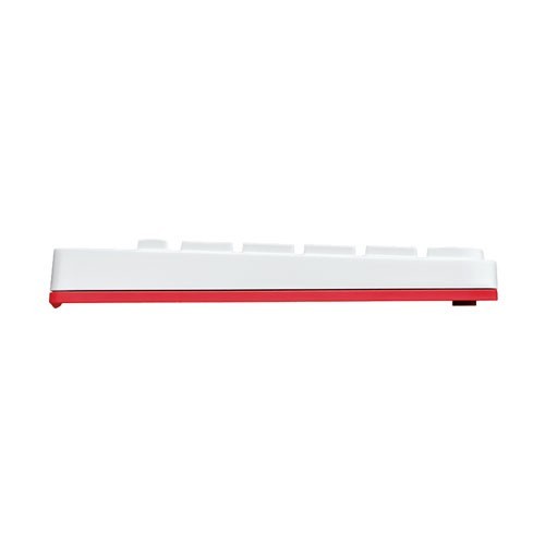 Logitech Wireless Desktop MK240 Nano - White Vivid Red