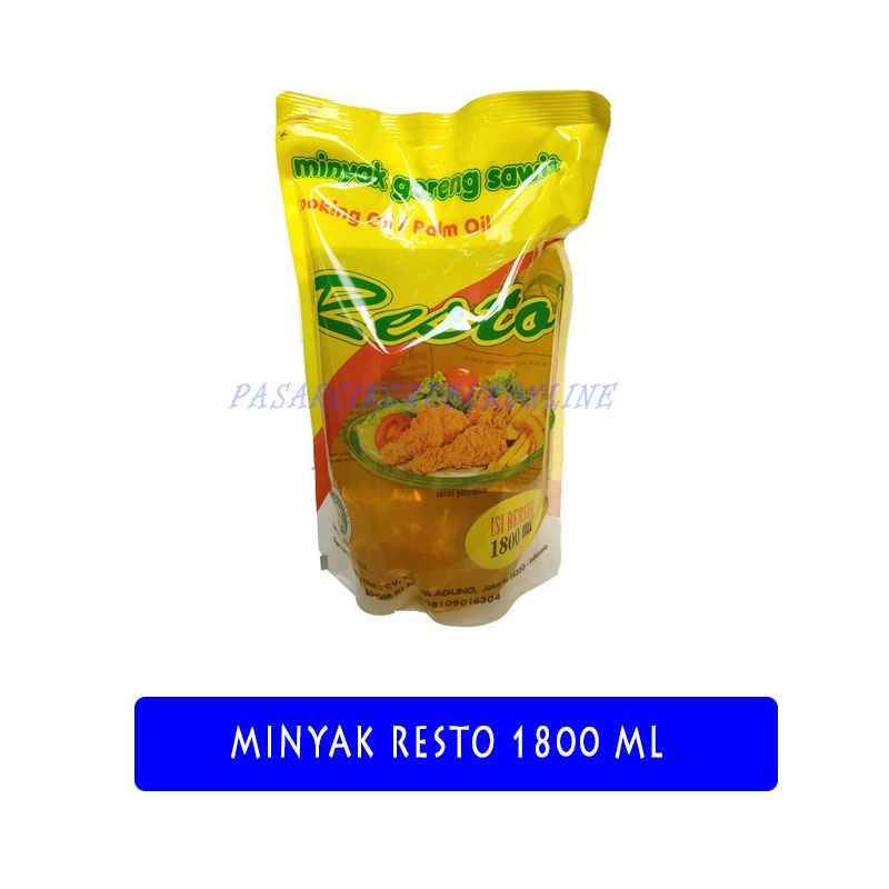 

MINYAK GORENG RESTO KEMASAN 1800 LT