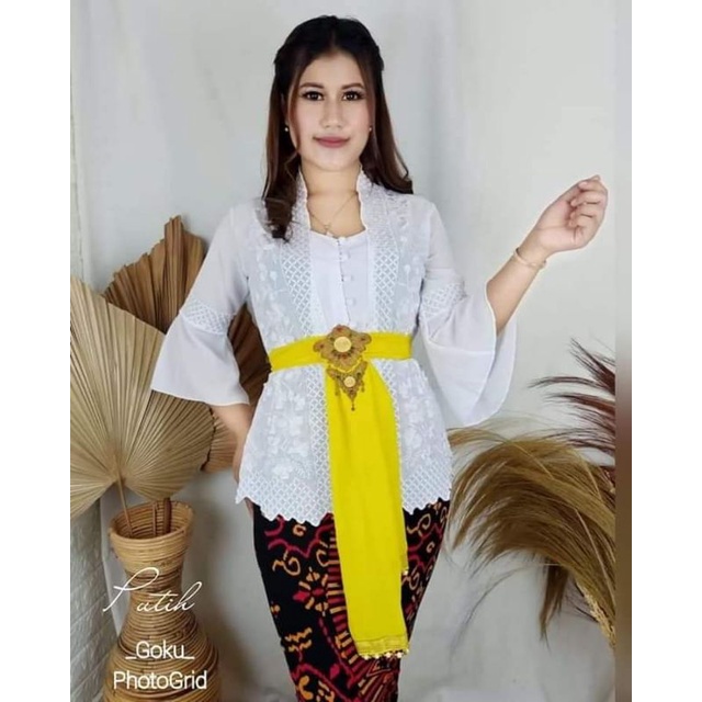 Kebaya Cleopatra tangan trompet/Kebaya Bali/Kebaya Murah