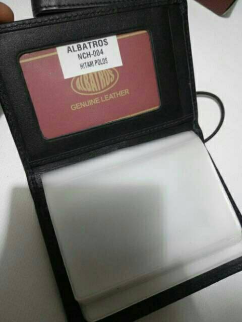 card holder kulit - Dompet kartu kulit asli - tempat kartu