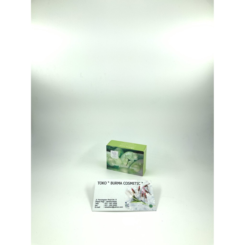 METAL FORTIS TRANSPARENT SOAP CUCUMBER 85 GR