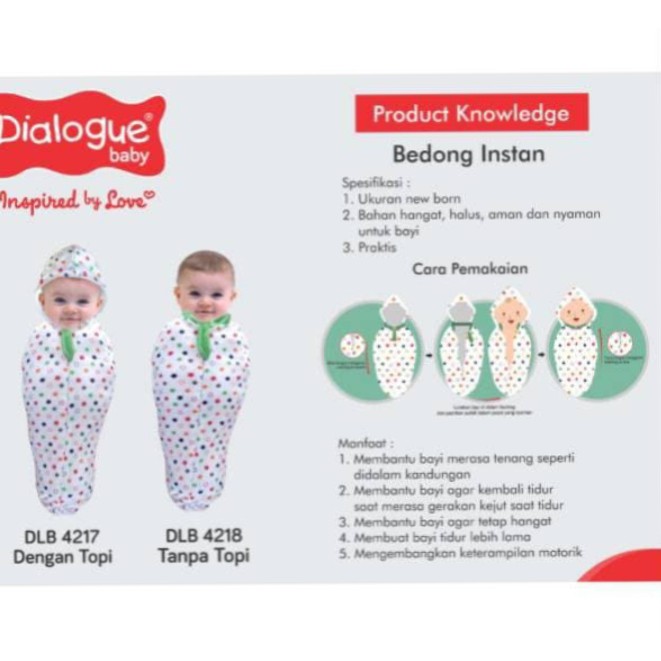 Dialogue Bedong Instan Motif DLB 4217/4218