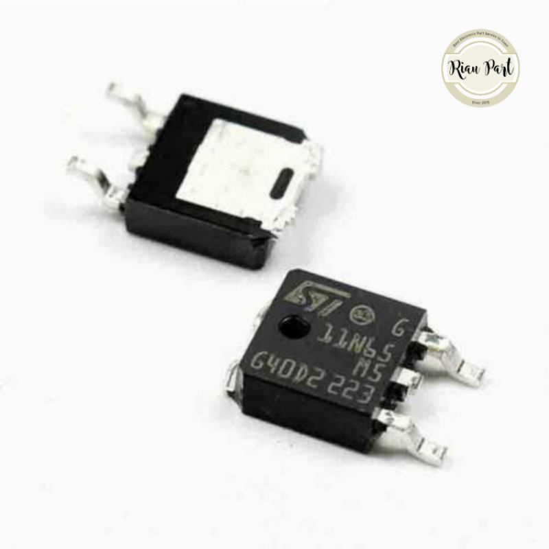 Original Transistor Mosfed SMD 11N65 11N65M5 STD11N65M5 710V 9A