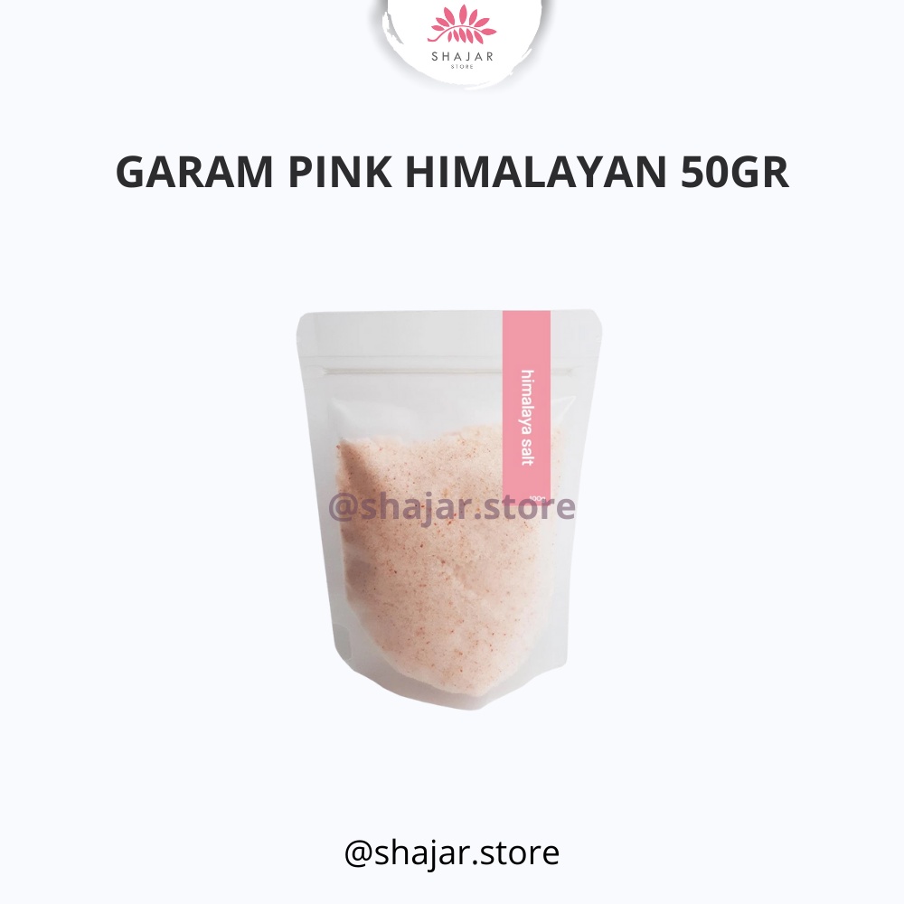 Jual GARAM HIMALAYAN PINK SALT 50GR PREMIUM ORIGINAL / GARAM MINERAL ...