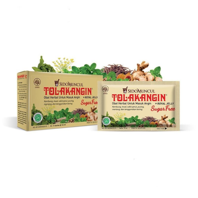 

Tolak Angin Bebas Gula Sachet