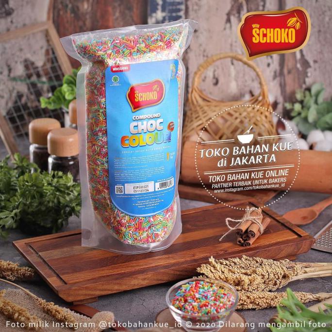 

Diskon Schoko Compound Choc Colour 250gr Meises Rainbow Mix Pelangi Sprinkle Promo Awal tahun
