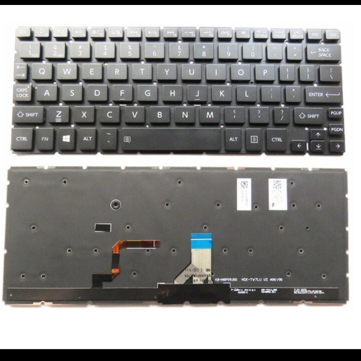 Keyboard Toshiba Radius 11 L15W L15W-B P20W-C BACKLIGHT