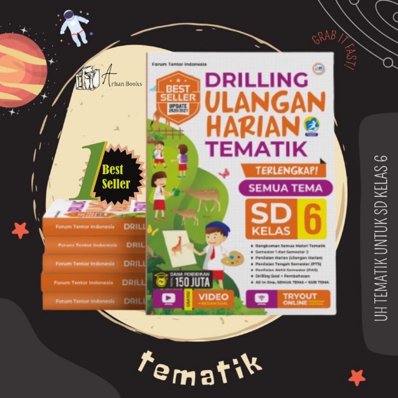 Jual Buku Drilling Ulangan Harian Tematik Terlengkap Sd Mi Kelas Shopee Indonesia