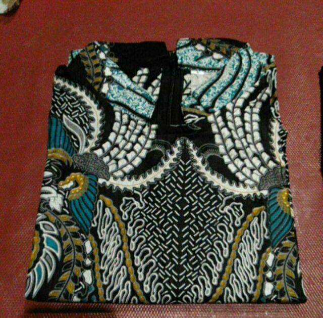 #bayarditempat Terlaris Serut Genes Jelita Tunic Navbor Yelbor Whitbor Creambor Tunik Batik Modern