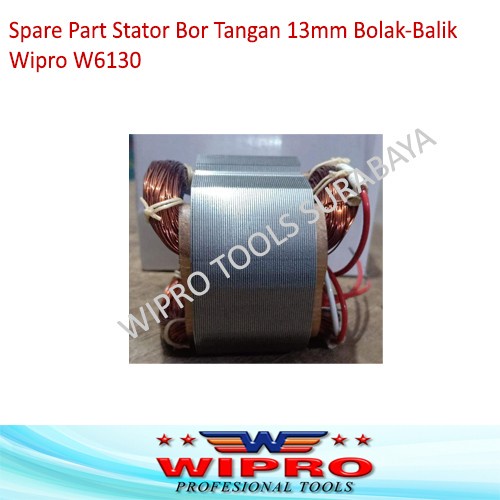 Spare Part Stator Bor Listrik WIPRO W6130 W 6130