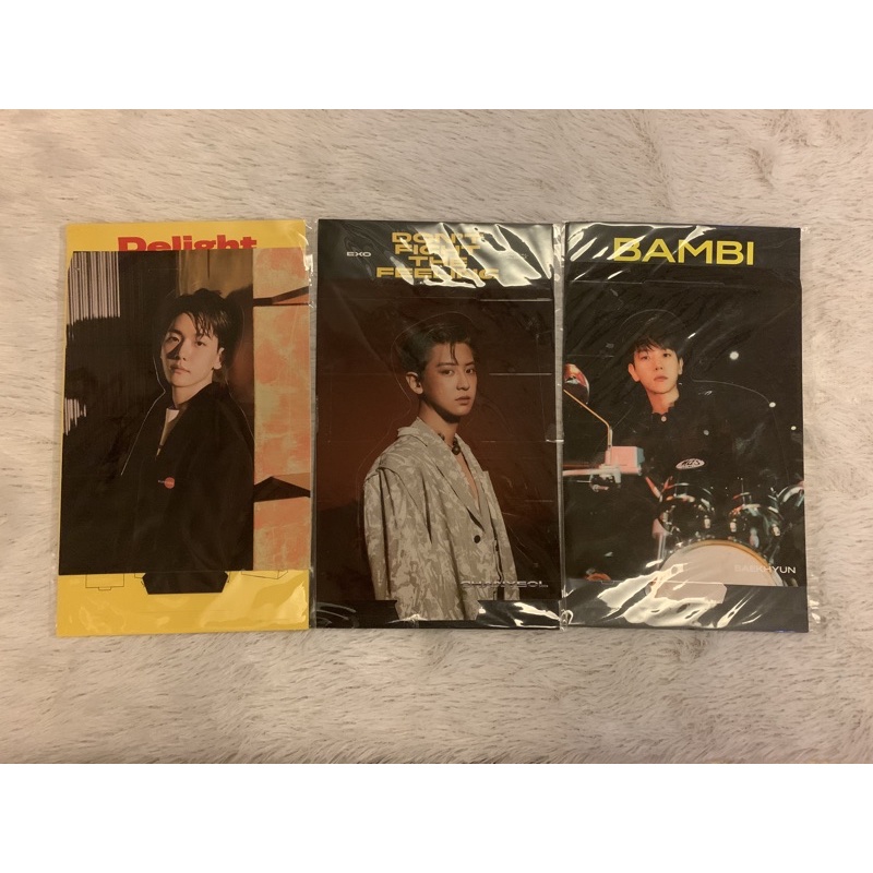 standee hologram exo baekhyun chanyeol