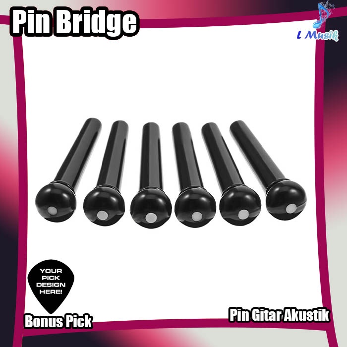 PIN BRIDGE GITAR PAKU GITAR AKUSTIK